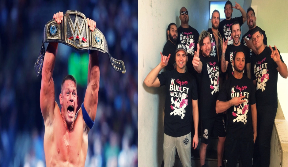John Cena and Bullet Club