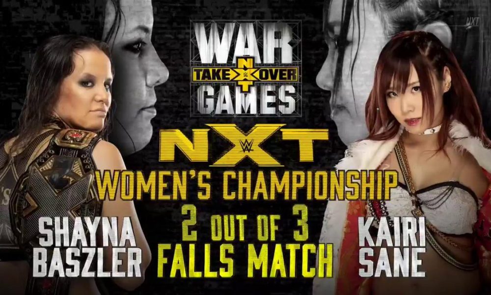 WWE NXT Takeover War Games Shayna Baszler Kairi Sane