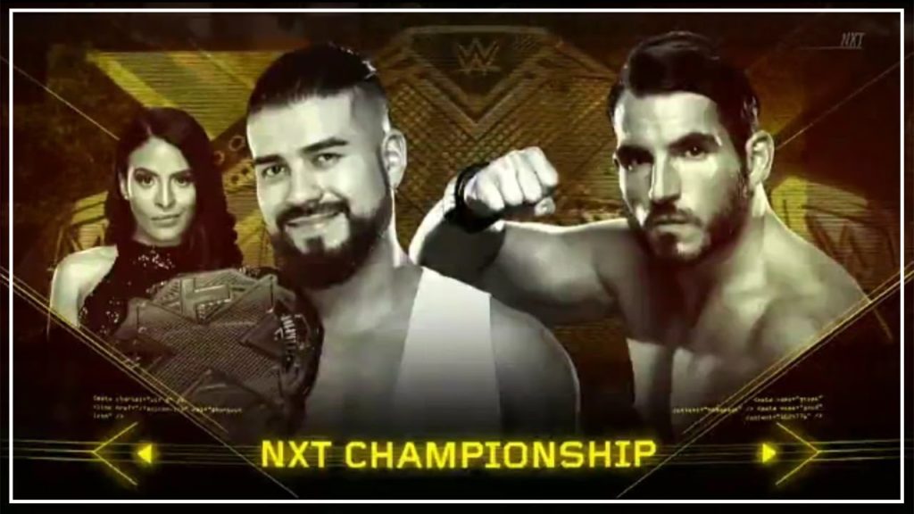 Andrade Almas Johnny Gargano Takeover