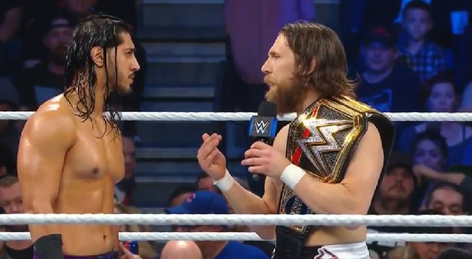 mustafa ali daniel bryan wwe Smackdown