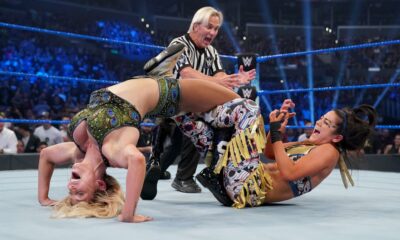 WWE Smackdown Charlotte Flair Bayley Charles Robinson
